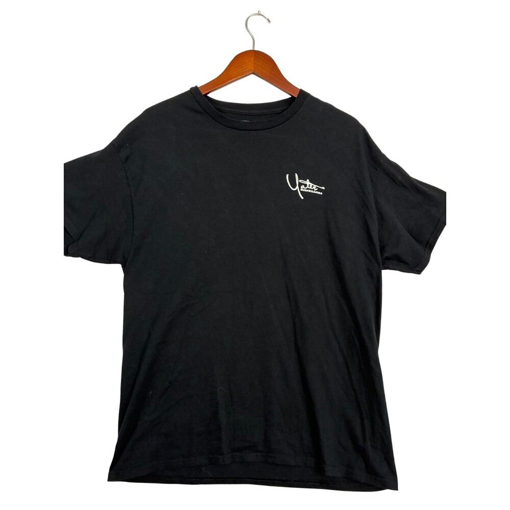 Santa Barbara Surf Shop Yater T Shirt Mens XL Black Surfboards Graphic Tee